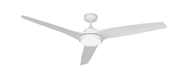 60 inch Evolution Ceiling Fan by Tropos Air - Pure White - Image 2