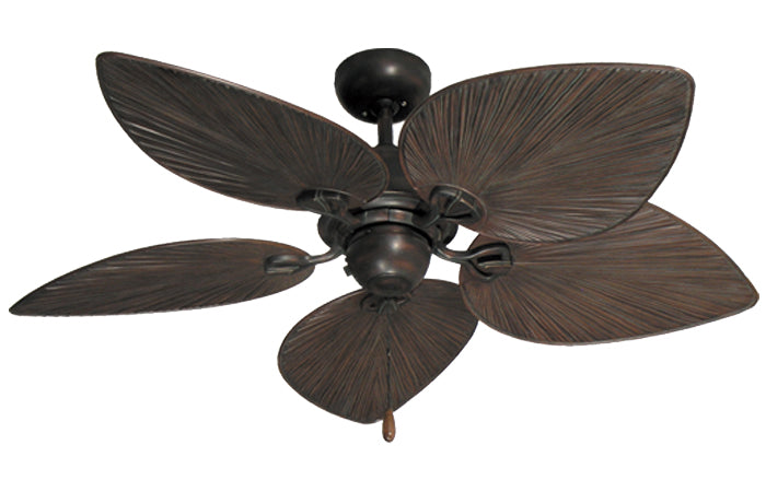42 inch Bombay Ceiling Fan - Oil Rubbed Bronze Leaf Blades