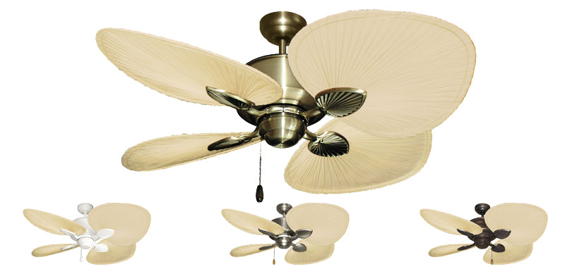 48 inch Palm Breeze II Ceiling Fan with Natural Palm Blades
