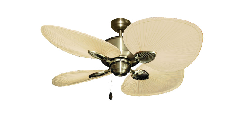 48 inch Palm Breeze II Ceiling Fan with Natural Palm Blades - Image 3