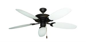 52 inch Raindance Ceiling Fan -  Traditional Oak / Cherry Plain LT  Blades