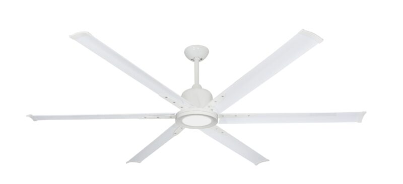 72 inch Titan II Large Ceiling Fan by TroposAir Pure White - Image 2
