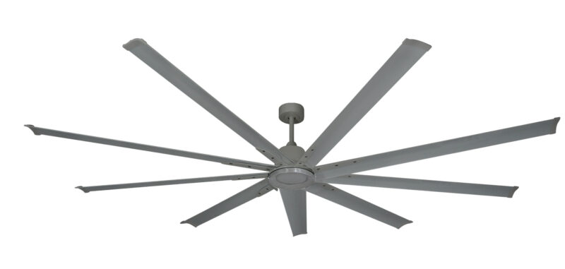 96 inch Liberator Ceiling Fan by TroposAir - Brushed Nickel