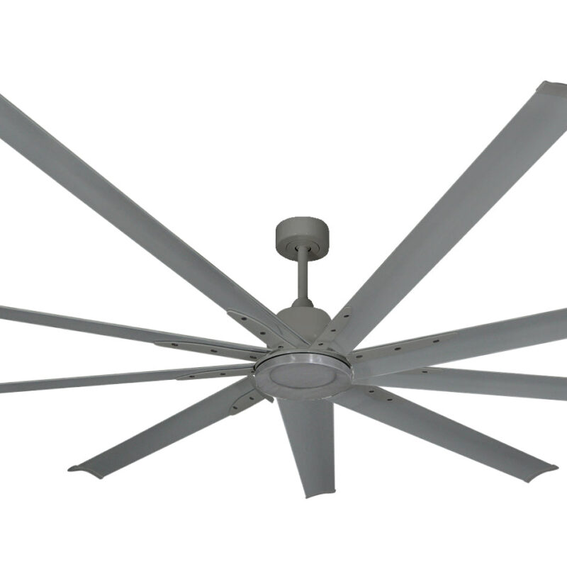96 inch Liberator Ceiling Fan by TroposAir - Brushed Nickel