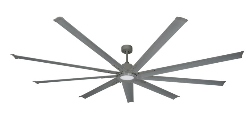 96 inch Liberator Ceiling Fan by TroposAir - Brushed Nickel - Image 2