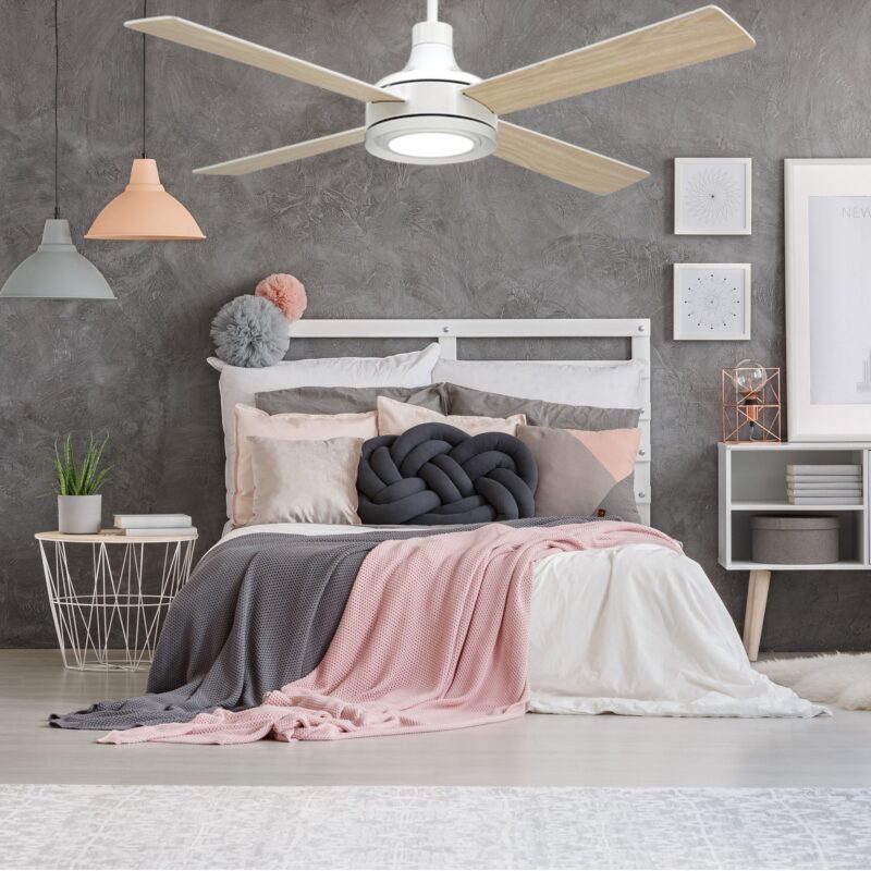 52 inch Quantum Ceiling Fan - Pure White finish - Image 5
