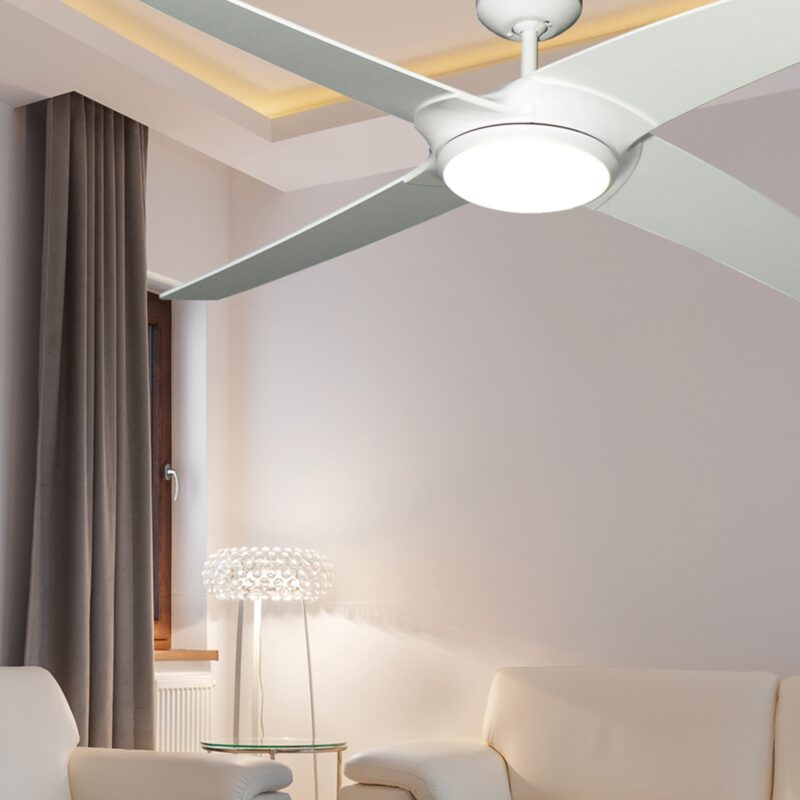 56 inch Starfire Ceiling Fan by TroposAir - Brushed Nickel - Image 4